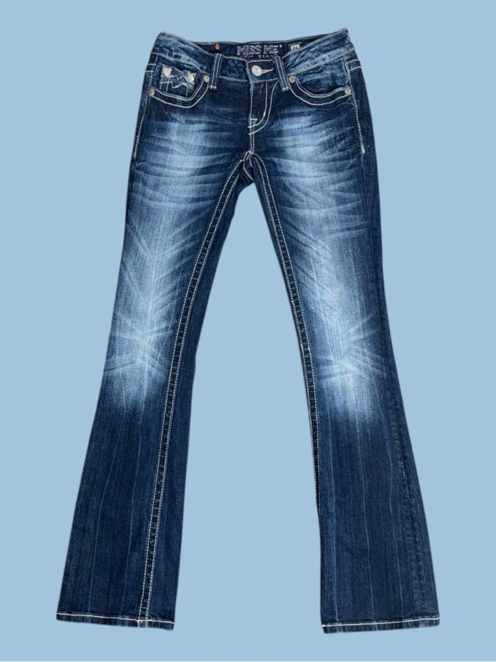 Miss Me Women's Blue Bootcut Jeans